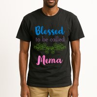 Blessed To Be Called Mema MotherS Day Tall T-Shirt