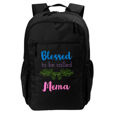 Blessed To Be Called Mema MotherS Day Backpack