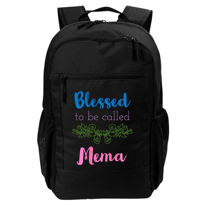 Blessed To Be Called Mema MotherS Day Backpack
