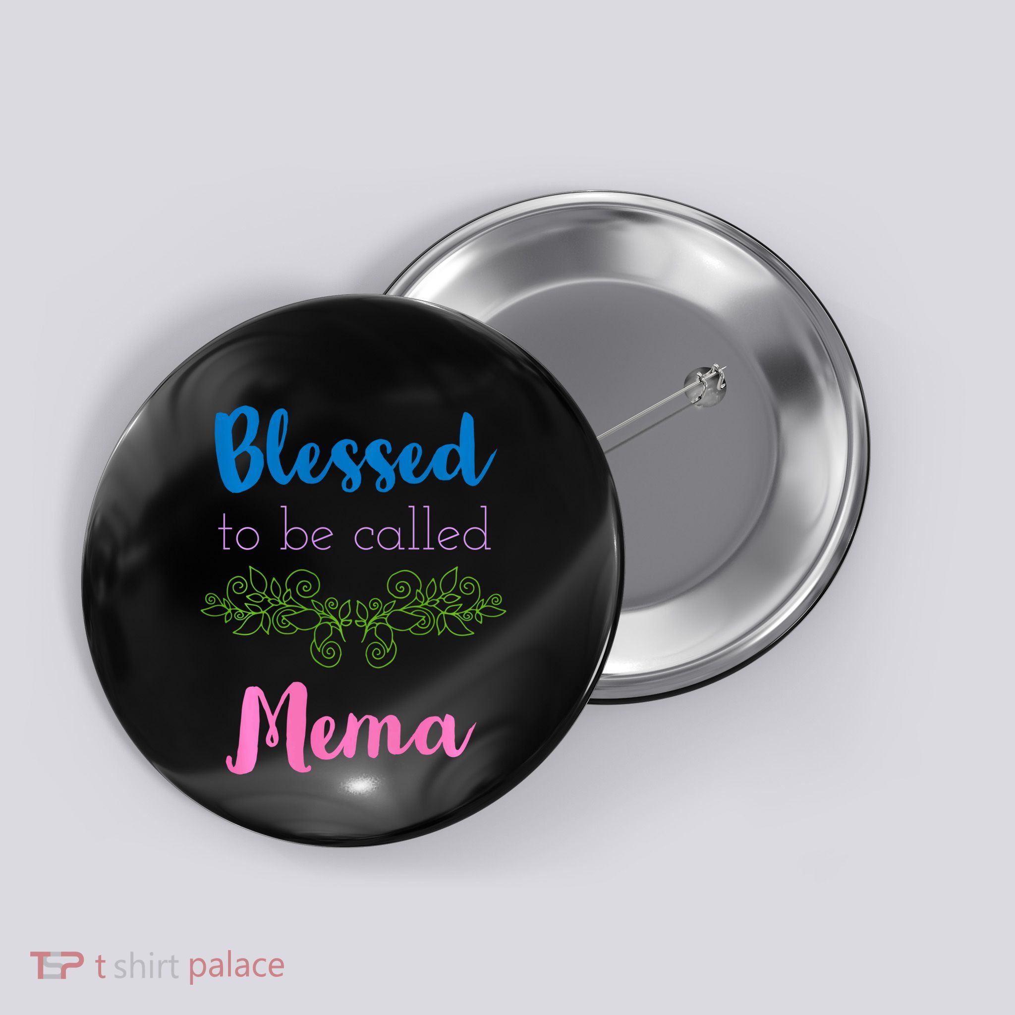 Blessed To Be Called Mema MotherS Day Button
