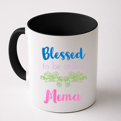 Blessed To Be Called Mema MotherS Day Mug