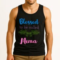 Blessed To Be Called Mema MotherS Day Tank Top