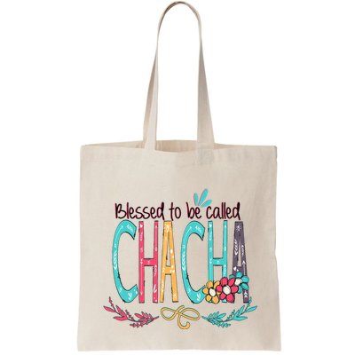 Blessed To Be Called Chacha Colorful Giftsgrandma Bag