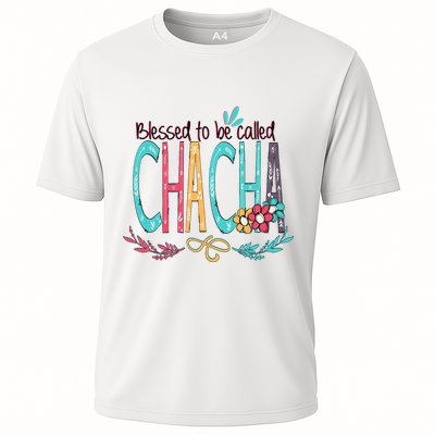 Blessed To Be Called Chacha Colorful Giftsgrandma Performance Shirt