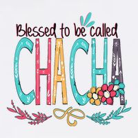 Blessed To Be Called Chacha Colorful Giftsgrandma Tall T-Shirt