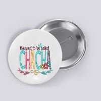 Blessed To Be Called Chacha Colorful Giftsgrandma Button