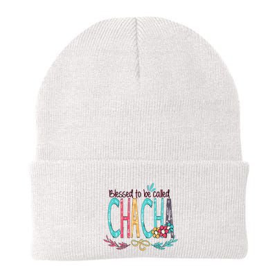 Blessed To Be Called Chacha Colorful Giftsgrandma Beanie