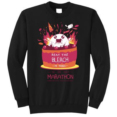 Beat The Blerch 10 Years Marathon Carnation Washington Sweatshirt