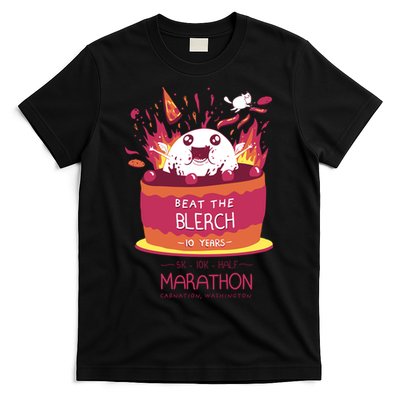 Beat The Blerch 10 Years Marathon Carnation Washington T-Shirt