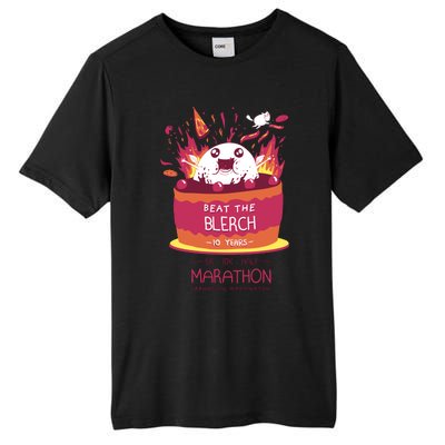 Beat The Blerch 10 Years Marathon Carnation Washington Tall Fusion ChromaSoft Performance T-Shirt