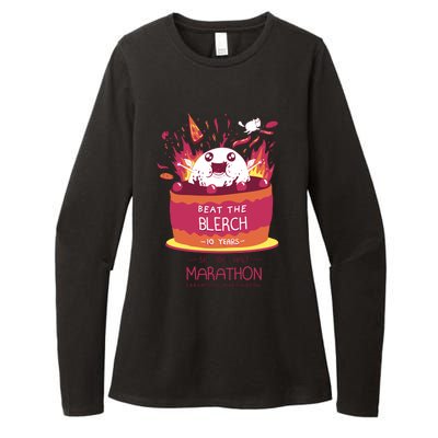 Beat The Blerch 10 Years Marathon Carnation Washington Womens CVC Long Sleeve Shirt