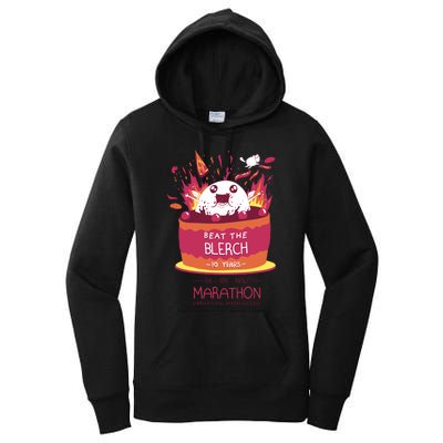 Beat The Blerch 10 Years Marathon Carnation Washington Women's Pullover Hoodie