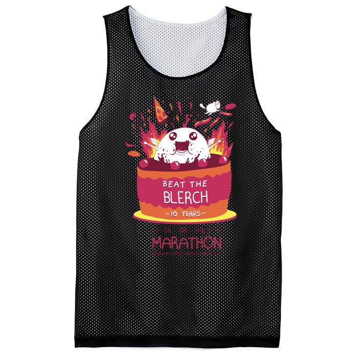 Beat The Blerch 10 Years Marathon Carnation Washington Mesh Reversible Basketball Jersey Tank