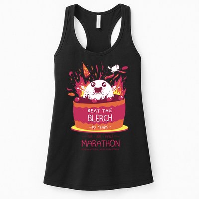 Beat The Blerch 10 Years Marathon Carnation Washington Womens Tank Top