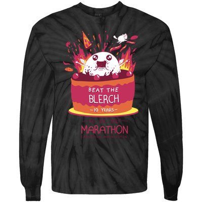 Beat The Blerch 10 Years Marathon Carnation Washington Tie-Dye Long Sleeve Shirt