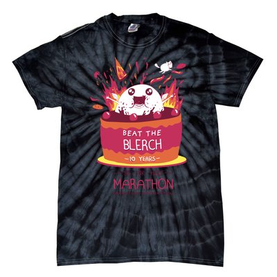 Beat The Blerch 10 Years Marathon Carnation Washington Tie-Dye T-Shirt