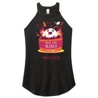 Beat The Blerch 10 Years Marathon Carnation Washington Women's Perfect Tri Rocker Tank