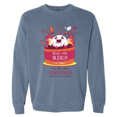 Beat The Blerch 10 Years Marathon Carnation Washington Garment-Dyed Sweatshirt