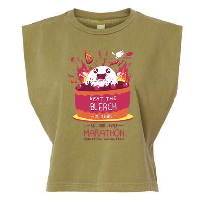 Beat The Blerch 10 Years Marathon Carnation Washington Garment-Dyed Women's Muscle Tee