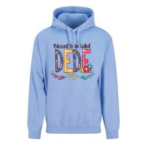 Blessed To Be Called Dede Colorful MotherS Day Gifts Unisex Surf Hoodie