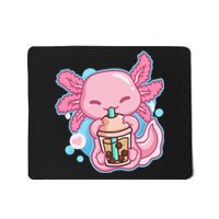 Boba Tea Bubble Tea Milk Tea Anime Axolotl Mousepad