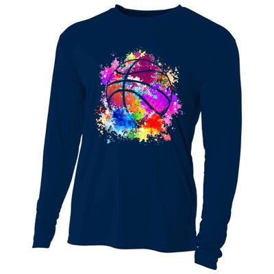 Basketball Teenagers Baller Dunking Cooling Performance Long Sleeve Crew