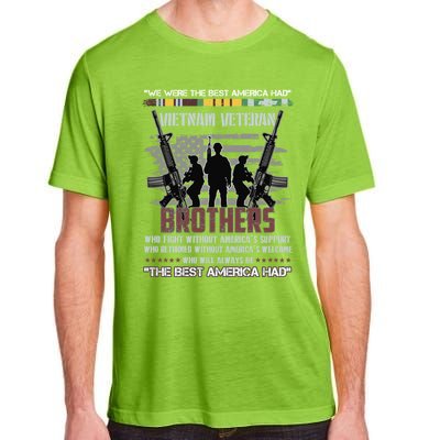 Brothers The Best America Had Vietnam Veteran Gift Adult ChromaSoft Performance T-Shirt