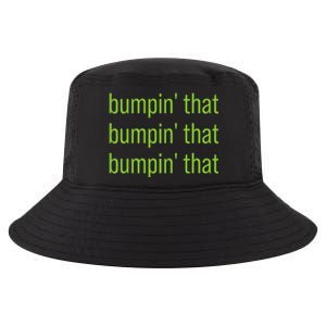 Bumpin That Brat Bratty Green Minimalist Cool Comfort Performance Bucket Hat