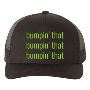 Bumpin That Brat Bratty Green Minimalist Yupoong Adult 5-Panel Trucker Hat