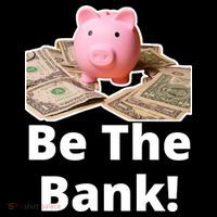 Be The Bank Piggy Bank Boost Success Wealth & Motivation Cooling Performance Long Sleeve Crew