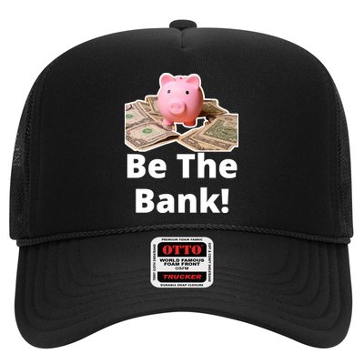 Be The Bank Piggy Bank Boost Success Wealth & Motivation Trucker Hat