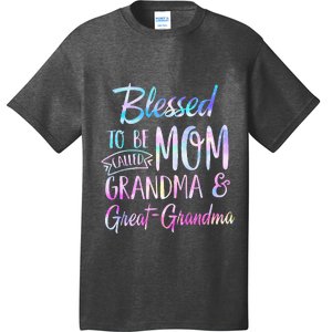 Blessed To Be Called Mom Grandma & Great Grandma Mothers Day T-Shirt