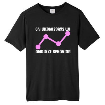 Behavioral Technician Behavior Science RBT Therapist Tall Fusion ChromaSoft Performance T-Shirt