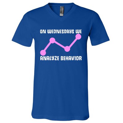 Behavioral Technician Behavior Science RBT Therapist V-Neck T-Shirt