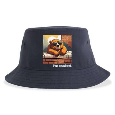 Beno The Bear IM Cooked Funny Cute Sustainable Bucket Hat