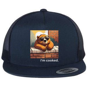 Beno The Bear IM Cooked Funny Cute Flat Bill Trucker Hat