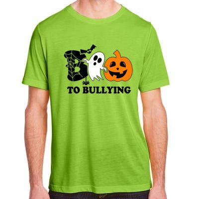 Boo To Bullying Orange Anti Bullying Unity Day Halloween Adult ChromaSoft Performance T-Shirt