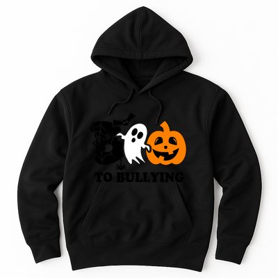 Boo To Bullying Orange Anti Bullying Unity Day Halloween Hoodie
