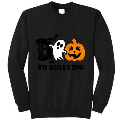 Boo To Bullying Orange Anti Bullying Unity Day Halloween Sweatshirt
