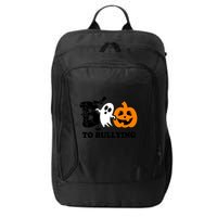 Boo To Bullying Orange Anti Bullying Unity Day Halloween City Backpack