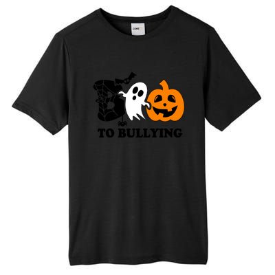 Boo To Bullying Orange Anti Bullying Unity Day Halloween Tall Fusion ChromaSoft Performance T-Shirt