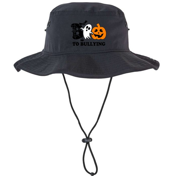 Boo To Bullying Orange Anti Bullying Unity Day Halloween Bucket Hat