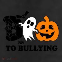 Boo To Bullying Orange Anti Bullying Unity Day Halloween 11oz C Handle Ceramic Mug