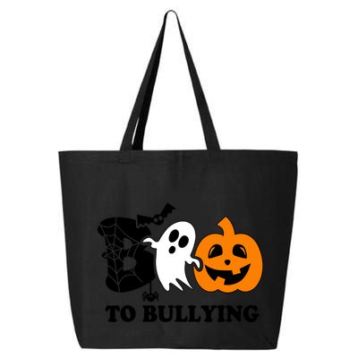 Boo To Bullying Orange Anti Bullying Unity Day Halloween 25L Jumbo Tote