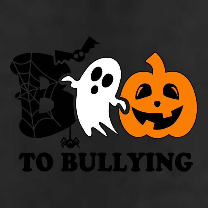 Boo To Bullying Orange Anti Bullying Unity Day Halloween 25L Jumbo Tote