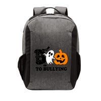 Boo To Bullying Orange Anti Bullying Unity Day Halloween Vector Backpack
