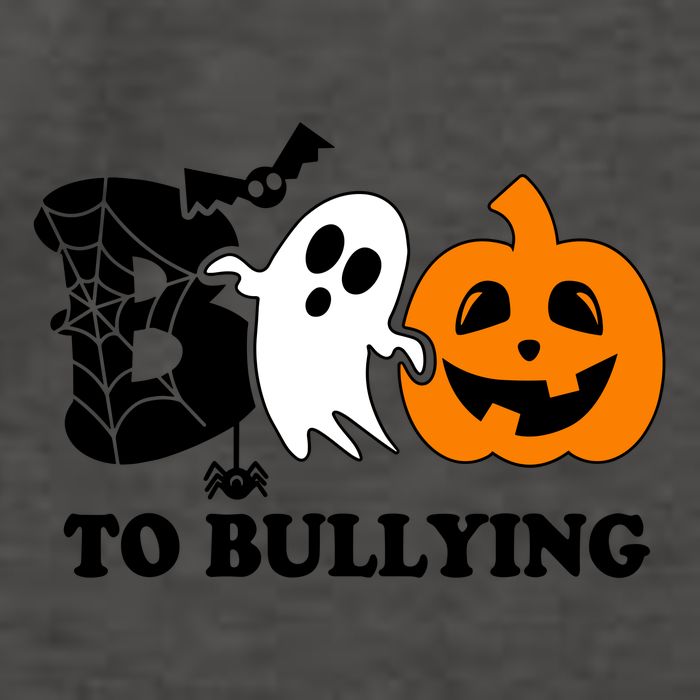 Boo To Bullying Orange Anti Bullying Unity Day Halloween Vector Backpack