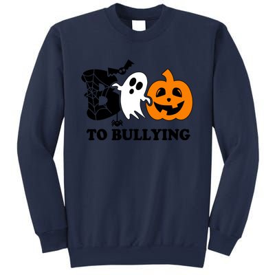 Boo To Bullying Orange Anti Bullying Unity Day Halloween Sweatshirt