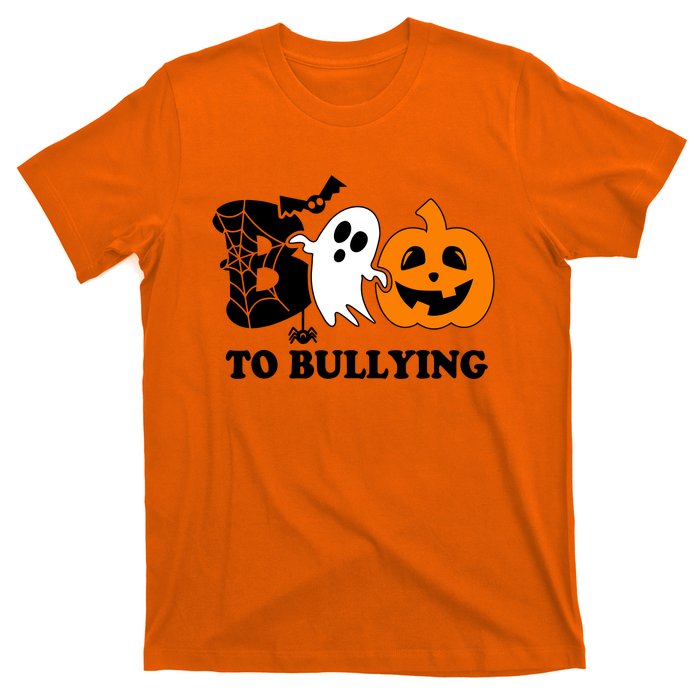 Boo To Bullying Orange Anti Bullying Unity Day Halloween T-Shirt