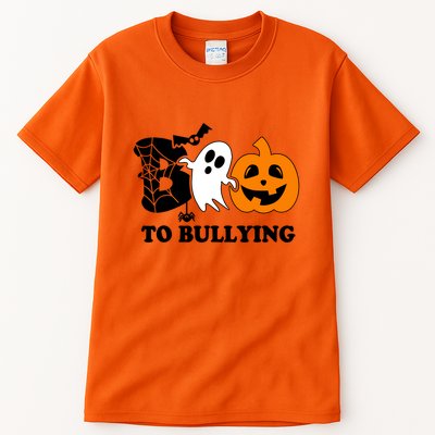 Boo To Bullying Orange Anti Bullying Unity Day Halloween Tall T-Shirt